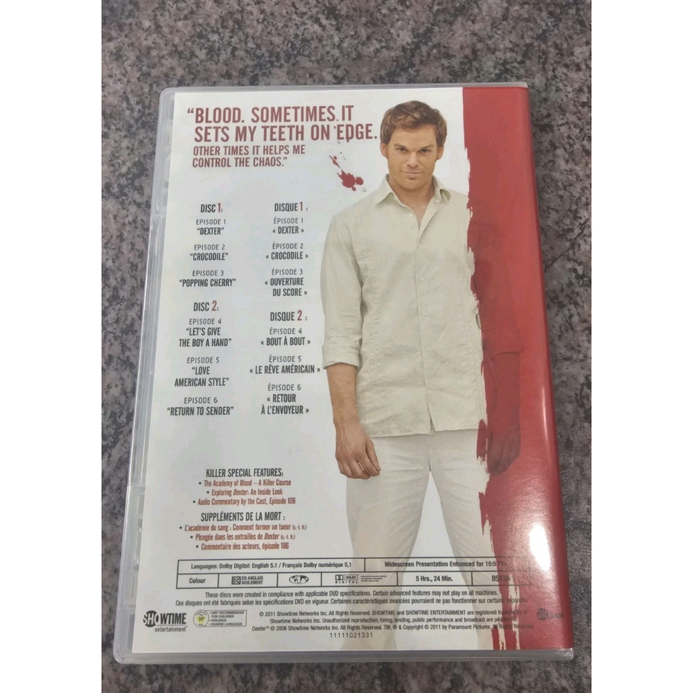 Dexter 2009 Breygent Collectors Album Season 1 Used &Season 2 Sealed New - Picture 7 of 9